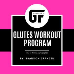 Glutes workout program cover