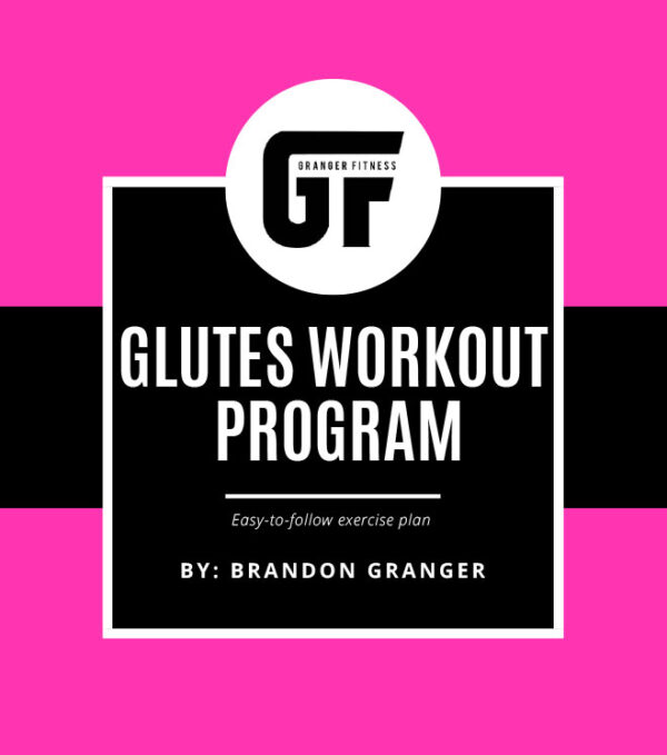 Glutes workout program cover